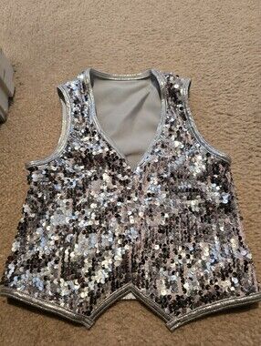 Dance Costume Sequin Vest